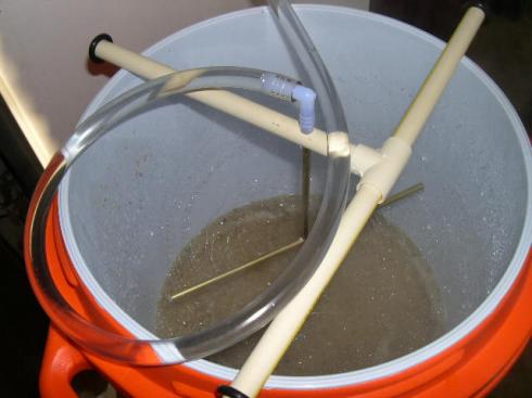 Ooooh Wooow - laser drilled sparge arm!