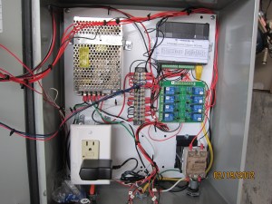 Control Panel - BCS-460, 12V 5A DC PS, 8 Relay Controller Control Panel - BCS-460, 12V 5A DC PS, 8 Relay Controller