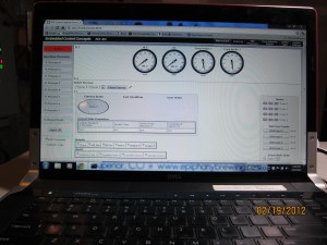 Laptop Web Enabled Interface HTML interface to the BCS-460